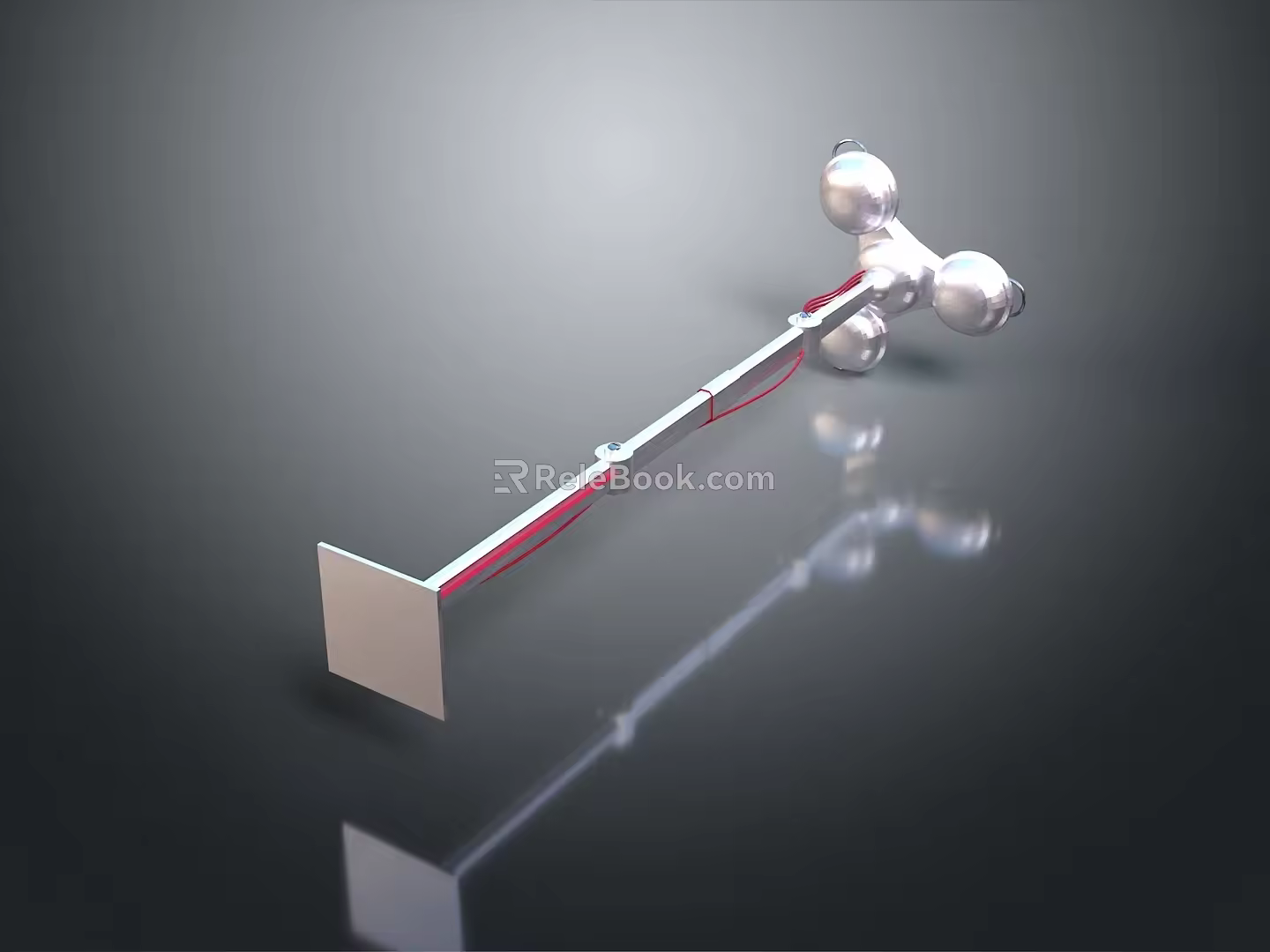 detector mine detector metal detector sci-fi detector futuristic detector concept detector 3d model