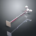 detector mine detector metal detector sci-fi detector futuristic detector concept detector 3d model