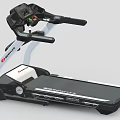HealthStream Treadmill With Digital Display Control Panel And Running Belt For Home Gym Fitness