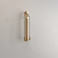 Minimalist Modern Golden Wall Lamp With Sleek Linear Metal Decorative Design