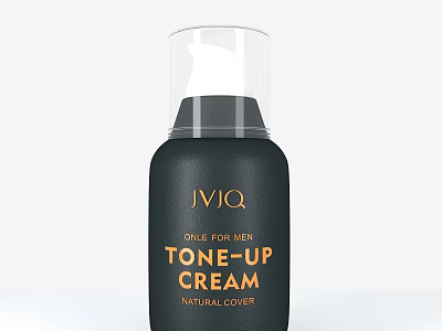 Men's Tone Up Cream Cosmetic With Natural Cover For Daily Skin Care Use 3d model