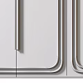 Modern Sleek Cabinet Doors With Metal Handles And Smooth Surface Design