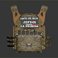 Camouflage Tactical Vest With Multiple Pockets And Adjustable Straps For Daily Use