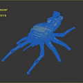 Modern Machine Spider Robot Spider Robot Mecha Spider Science Fiction Spider 3d model