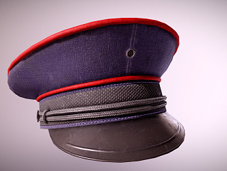 Modern Hat Army Cap Navy Cap 3d model