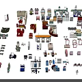 Diverse Commercial Equipment Collection Including Office Retail And Catering Tools
