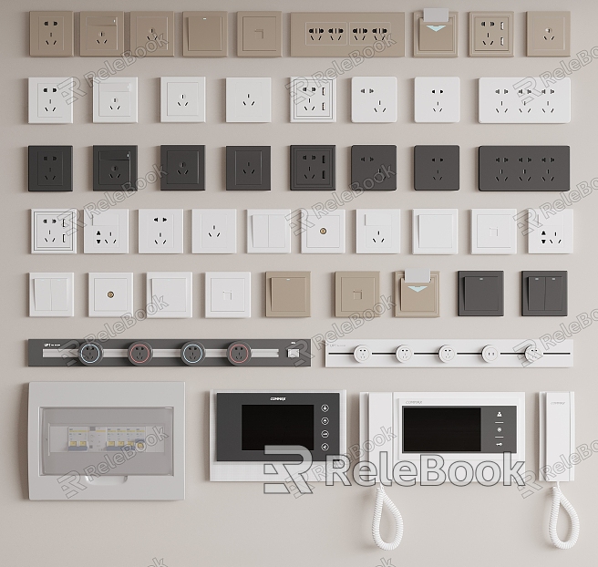 Switch socket movable socket model