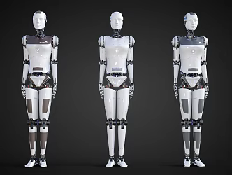 Modern science and technology sense robot toy robot virtual character intelligent robot 3d model