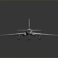 Passenger Airplane Model With Vintage Design White Body Red Accents And 1029 Registration Number