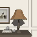 Table lamp 3d model