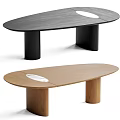 Minimal dining table 3d model