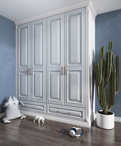 Jane's wardrobe 3d model Jane's wardrobe 3d model