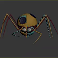 Mech tank mech insect mech spider crab machine crab mechanical crab mech crab 3d model