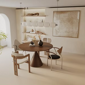 Modern table combination 3d model