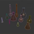 Decorative Ceramic Vases In Various Shapes Sizes And Matte Brown Finish For Home Decor