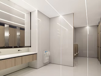 Modern toilet 3d model