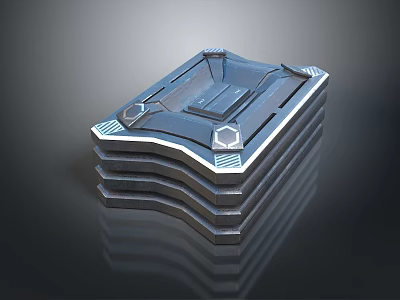 Hardware Tools Stackable Metal Trays with Durable Black Construction for Workshop Storage 3d model