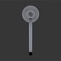 Manual Medical Injection Device With Metal Handle Screw Mechanism And Cylinder