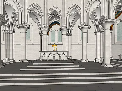 Church 3d model