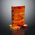 Sturdy Wooden Industrial Equipment Storage Box With Metal Hinges And Support Brackets