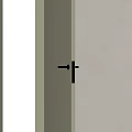 Modern Metal Door Handle with Sleek Design for Contemporary Interior Doors
