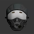 Sci-Fi Helmet Alien Helmet High Tech Helmet Game Helmet 3d model