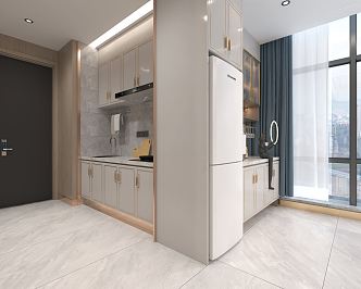 New Chinese Apartment 3d model