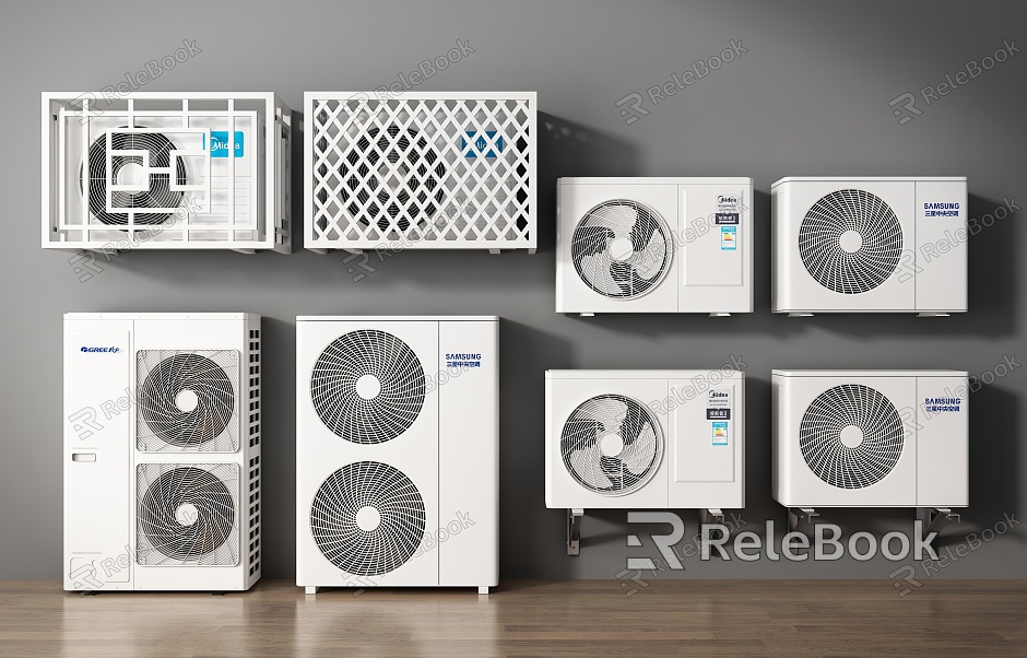 Modern air conditioner external unit model