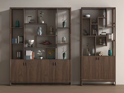 New Chinese Antique Rack 3d model