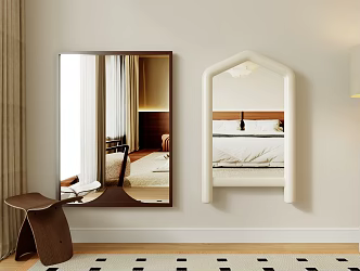 Modern Mirror 3d model