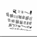 Diverse Staircases Architectural Models With Different Design Styles And Structures