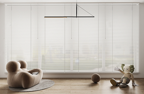 Modern venetian blinds 3d model