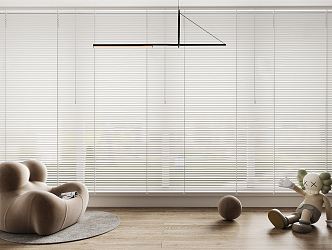 Modern venetian blinds 3d model