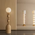 Modern floor lamp 3d model
