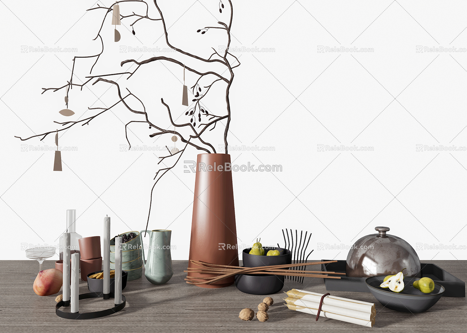 Modern Kitchen Supplies Kitchen Ornaments 3d model