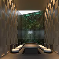 Elegant Private Room Design With Comfortable Seats And Ambient Lighting Features