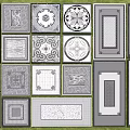 Garden Decorative Pavers With Various Shapes And Intricate Patterns For Landscaping