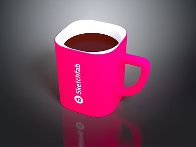 Mug Coffee Cup Tea Cup Enamel Cup Porcelain Cup Cup Water Cup Container Realistic