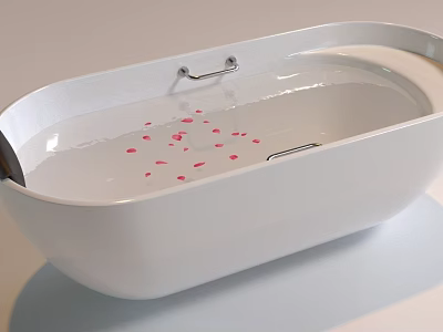 Modern Bathtub 3d model Modern Bathtub 3d model