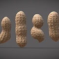 Peanut Double Rice Peanut Three Shelves Peanut 3d model