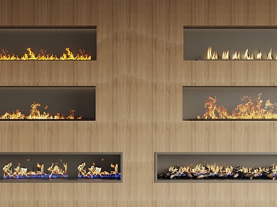 Modern Fireplace model