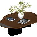 Middle Ancient Style Coffee Table 3d model