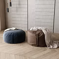 Sofa stool 3d model
