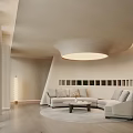 Quiet Hall Front Desk Hall 3d model