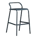 Modern Metal Bar Stool With Sleek Design And Sturdy Frame For Kitchen Island Use