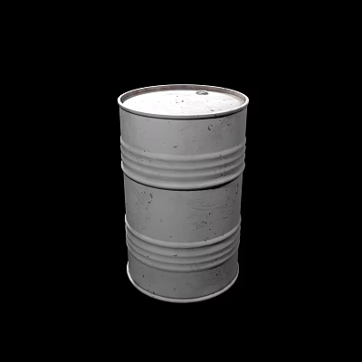 Iron Barrel Chemical Industry Iron Barrel Feeding Barrel 3d model
