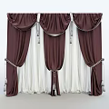 Curtains 3d model