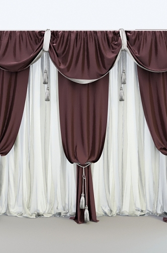 Curtains 3d model