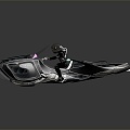 Modern Motorcycle Concept Motorcycle Flying Car 3d model