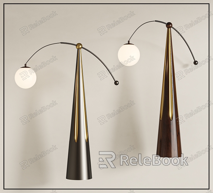 Floor lamp combination model